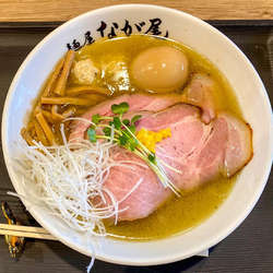 特製ゆず塩らーめん ¥1,100 ライス ¥0（ランチタイムサー