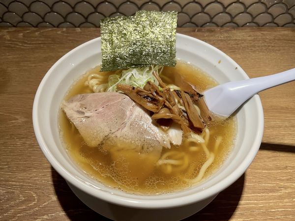 「中華そば ＋ ミニ焼めし」@古今食堂の写真