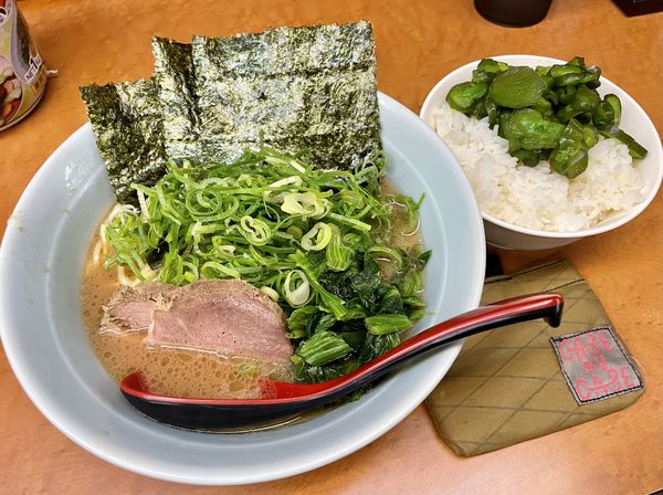 「九条ねぎラーメン」@武蔵家Paul柳萬の写真