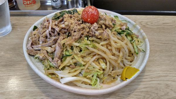 「冷やし中華（ゴマ）大盛（990円）」@らーめん 安べえの写真