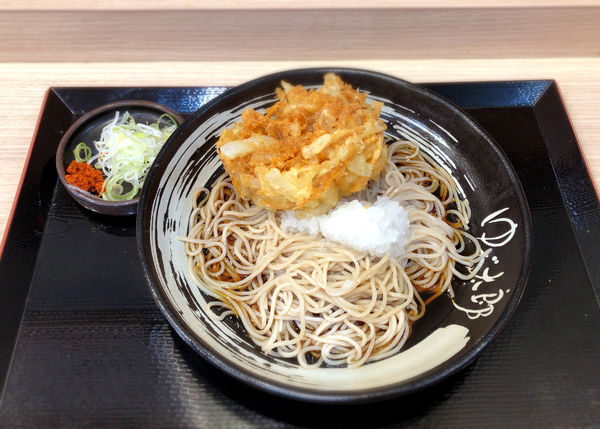 「朝そば(鬼おろし・400円)」@ゆで太郎 船橋北口店の写真