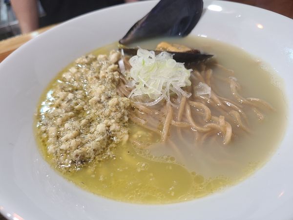 「かけ蕎麦と肉丼6/16」@むかんの写真