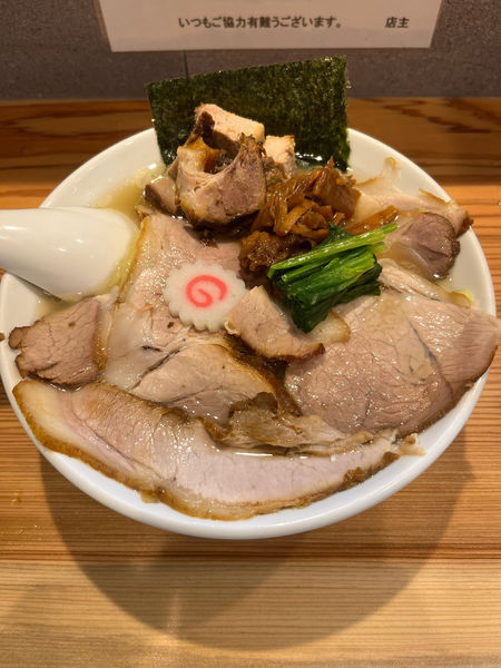 「しおチャーシューメン 1,300円」@オランダ軒の写真