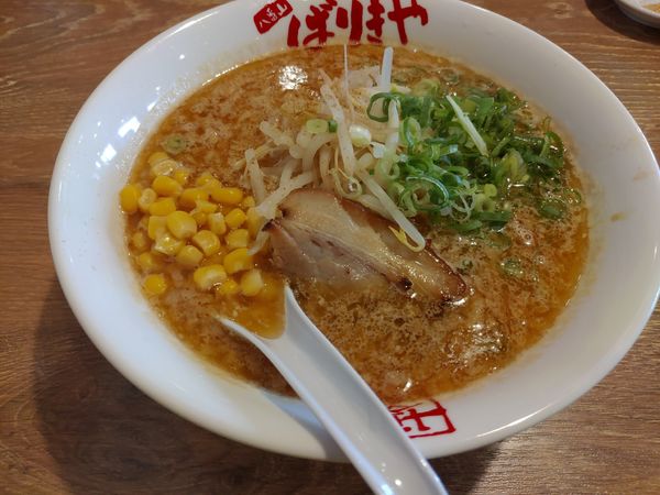 「辛みそラーメン(背脂)」@ばりきや 高崎店の写真
