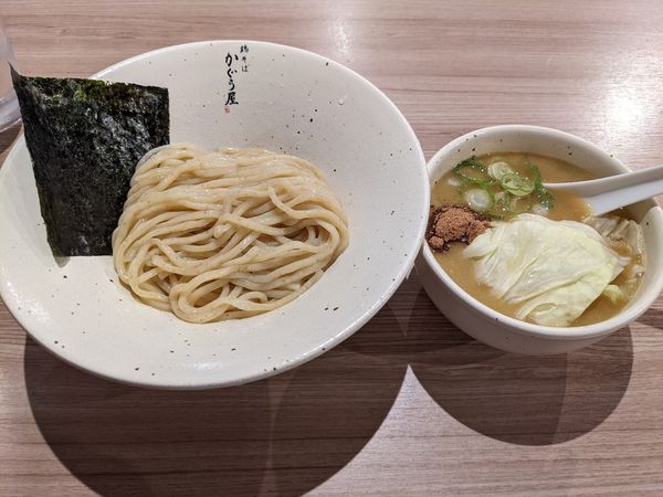 「濃熟鶏つけめん950円」@鶏そば かぐら屋 西新宿店の写真