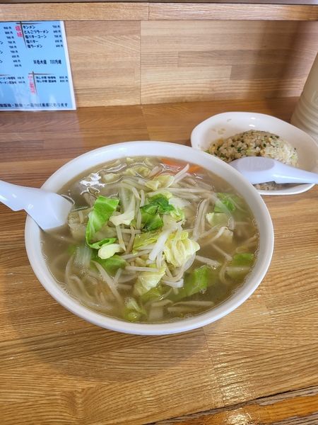 「タンメン」@ラーメンハウス 富良野の写真