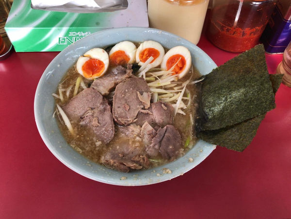 「ネギ味噌チャーシューメン」@ラーメンショップ 牛久結束店の写真