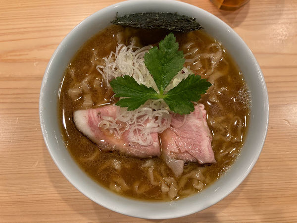 「中華そば（大盛）」@自家製麺 ロビンソンの写真