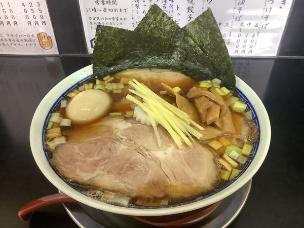 「特製中華そば  950円」@中華そば 亀喜屋の写真