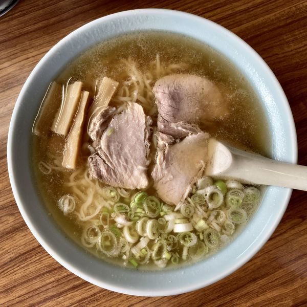 「純手打ラーメン￥700」@純手打ラーメン 近江やの写真