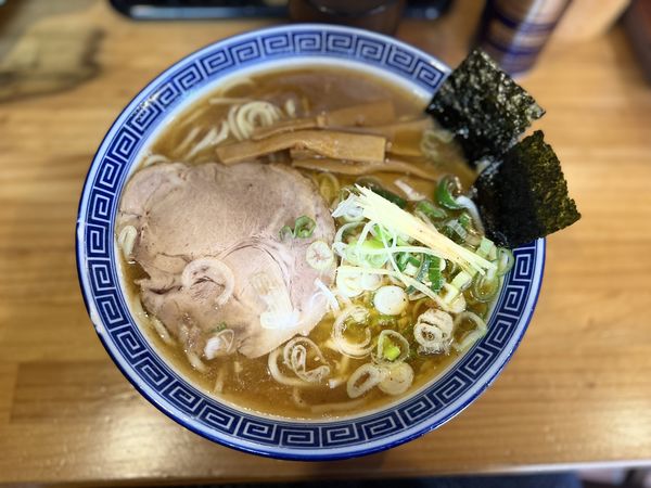 「塩中華そば(並盛300g)1020円」@魂の中華そばの写真