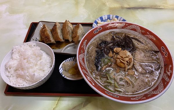 「ラーメン定食」@ふじラーメンの写真