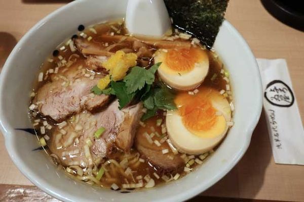 「ちゃーしゅうめん　1,000円＋双子の味玉　100円」@与ろゐ屋の写真