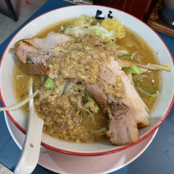 「豚MAXらーめん850円」@らーめん よし丸の写真