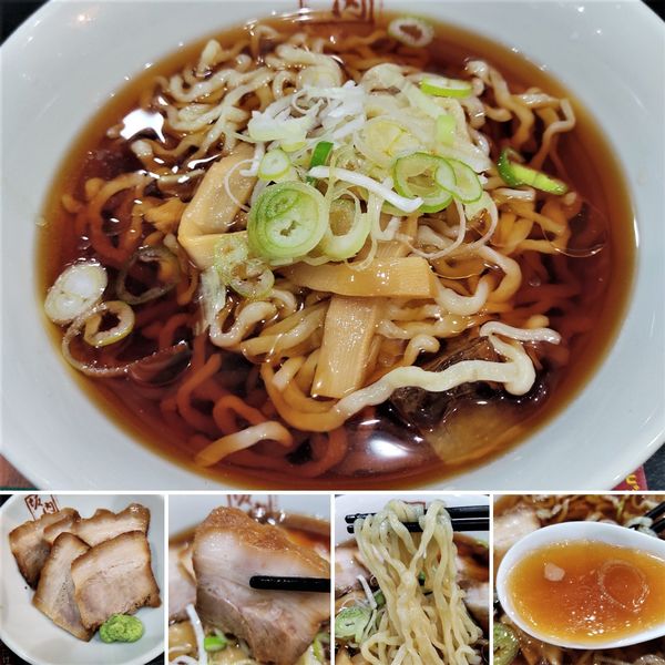 「和風冷やしラーメン　830円」@喜多方ラーメン 坂内 浅草店の写真