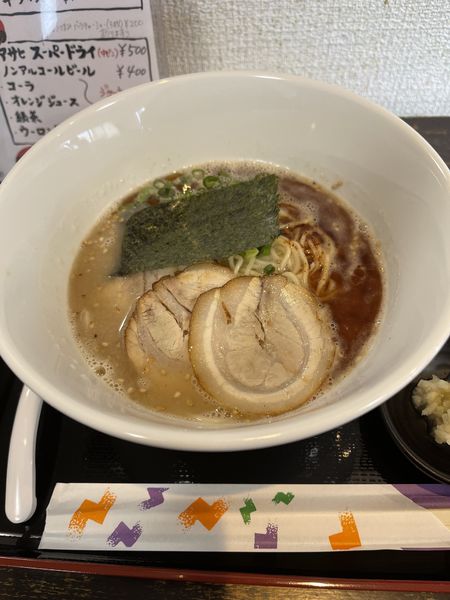 「豚骨ラーメン700円」@わがやの写真