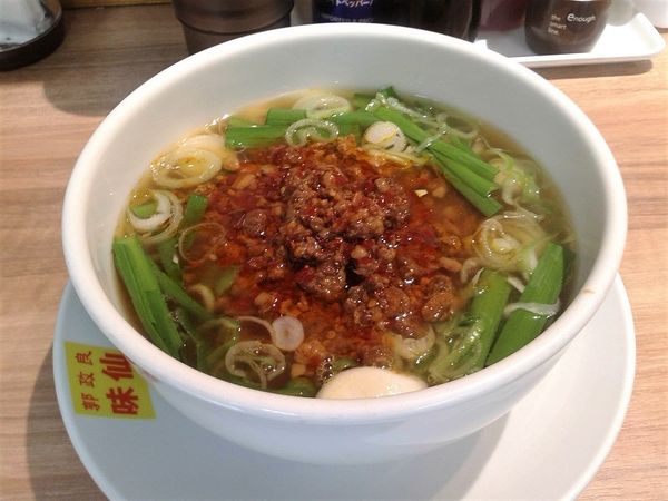 「台湾ラーメン(800円)」@郭 政良 味仙 東京ニュー新橋ビル店の写真