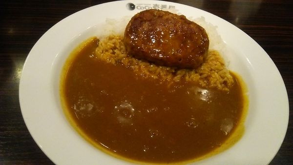 「大豆ミートのハンバーグカレー 200g 2辛 716円」@カレーハウスCoCo壱番屋 JR新小岩駅北口店の写真