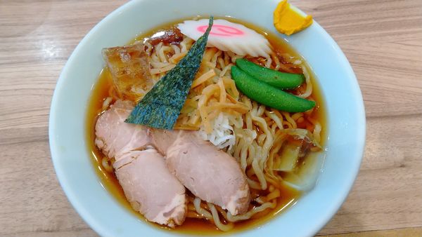 「【限定】冷やしラーメン(¥900)」@くじら食堂 nonowa東小金井店の写真