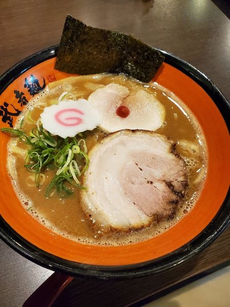 「中華そば　こってり」@三麺流 武者麺 江坂店の写真