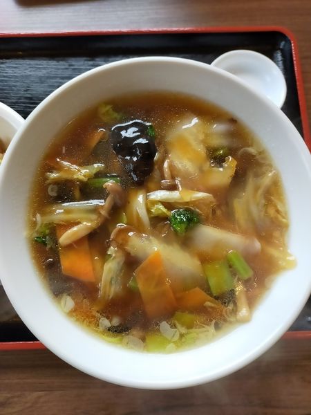 「醤油あんかけ¥750」@陽なたやの写真