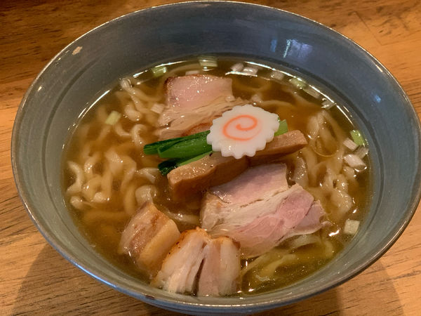 「上だしそば（手打ち麺変更）」@だしと麺 遊泳の写真