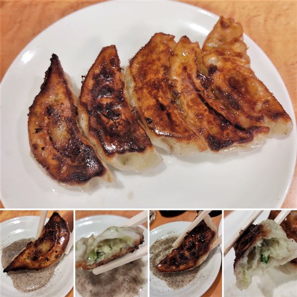 「餃子(5個)　500円」@中華・洋食 やよいの写真