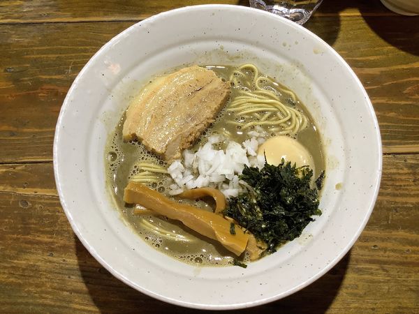 「味玉濃厚煮干」@ラーメン屋ジョンの写真