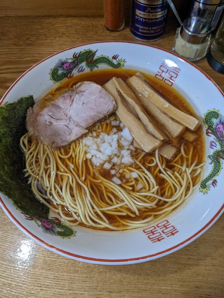 「メンマラーメン」@中華そば 張順の写真