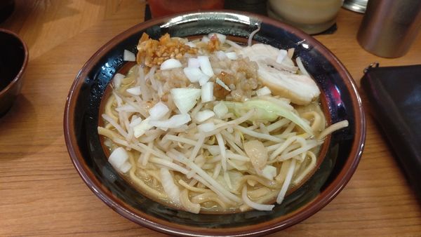 「家系二郎」@横濱家系ラーメン 馬場壱家 風の陣の写真