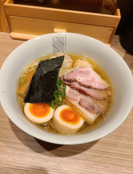 「特製白醤油ラーメン¥1200」@支那蕎麦 澤田の写真