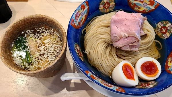 「特製鰹昆布水つけ麺 大盛」@つけめん金龍の写真