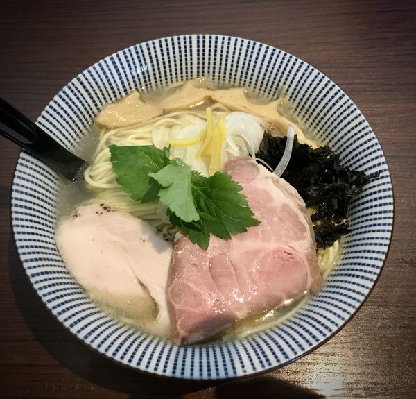 「本日の魚介そば(930¥)」@旬菜麺屋 雅流の写真