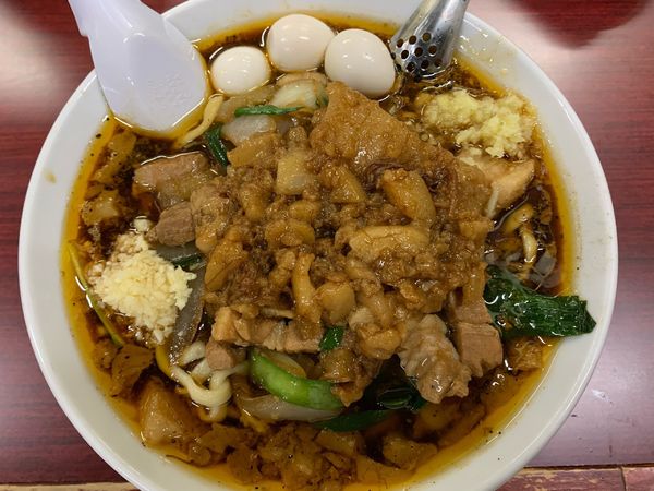 「スタ満ソバ全部まさお」@元祖スタミナ満点らーめん すず鬼の写真