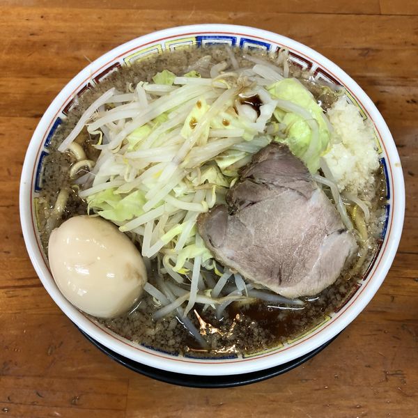「味玉もやしラーメン（醤油）」@麺屋 登夢道 茅ヶ崎本店の写真