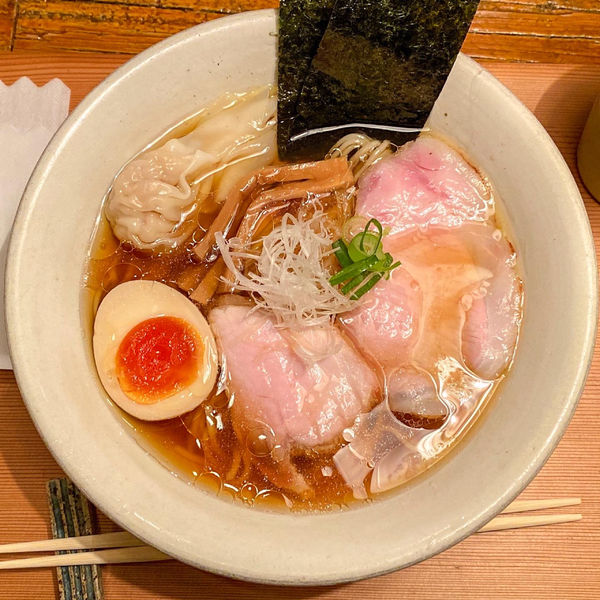 「醤油 ¥1,100 上トッピング ¥200」@Homemade Ramen 麦苗の写真