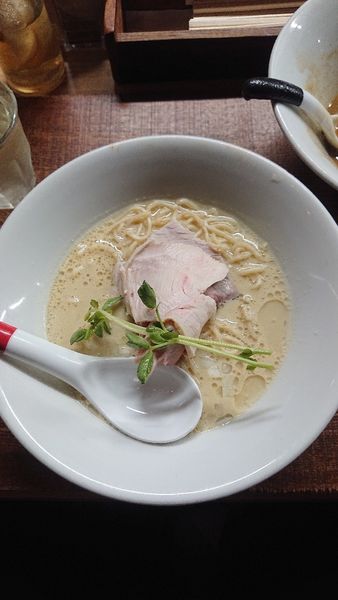 「クリーミー牡蠣蕎麦」@芛堂寺の写真