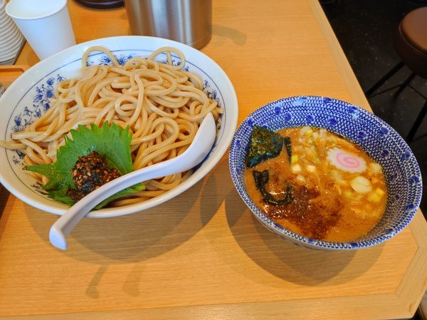 「生七味つけ麺」@次念序の写真