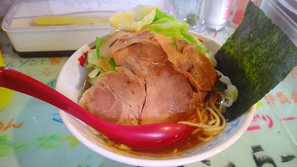 「朝ラー醤油５００円＋キャベツ１００円」@ハイデン.コッコFACTORYサマンサ・タマサの写真