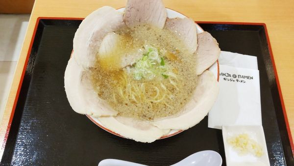 「チャーシュー麺」@GANJA RAMEN トレッサ横浜店の写真