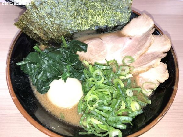 「心ラーメン(並) 半ライス (1,050円)」@武道家 心の写真