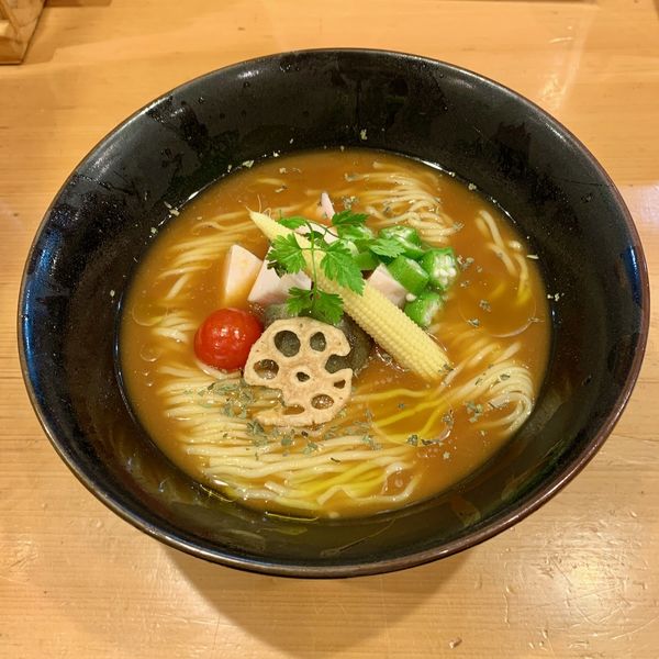 【季節限定】冷たいスパイスカレーらー麺