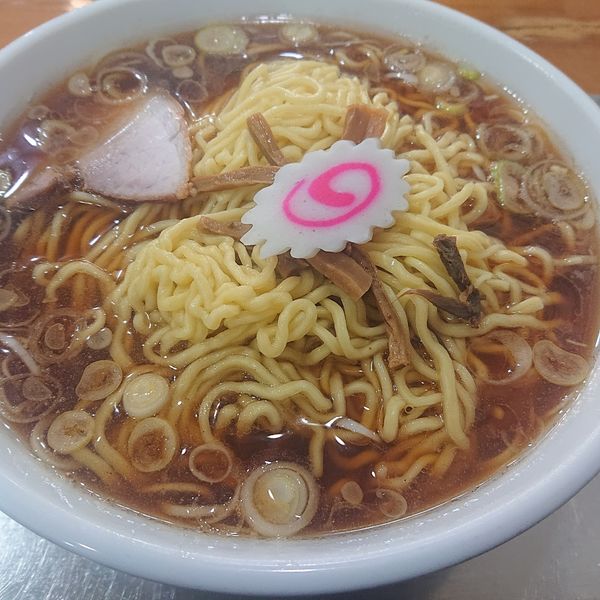 「中華ソバ大盛(硬め・濃いめ)800円」@赤坂味一の写真