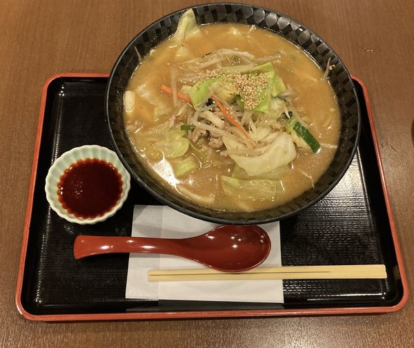 「辛味噌らーめん」@レストランゆま～るの写真