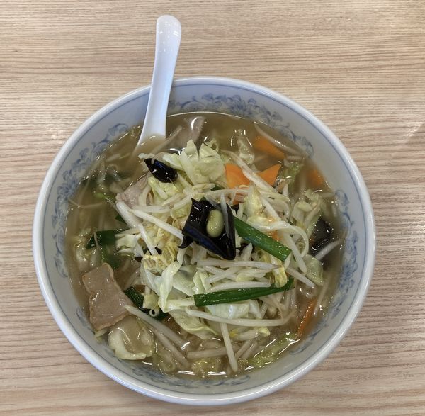 「タンメン」@ぎょうざの満洲 伊勢崎駅前店の写真