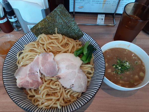 「豚骨魚介つけ麺　特盛」@麺処ぐり虎 名古屋栄店の写真