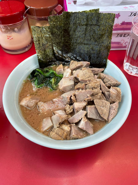 「並　カタメコイメ」@横浜ラーメン 武蔵家 大宮店の写真