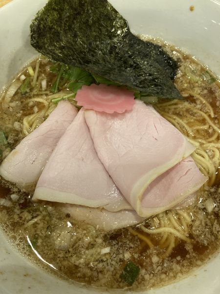 「鯖背脂中華そば」@福島壱麺の写真
