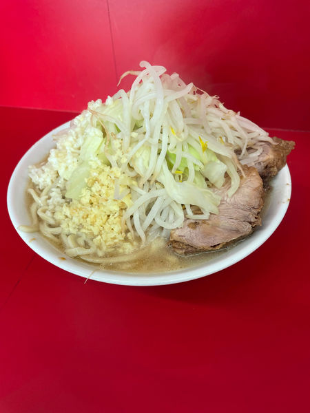 「小　野菜大蒜脂生姜」@ラーメン二郎 大宮公園駅前店の写真