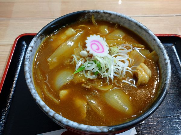 「豚カレーそば（680円）」@麺丼屋の写真